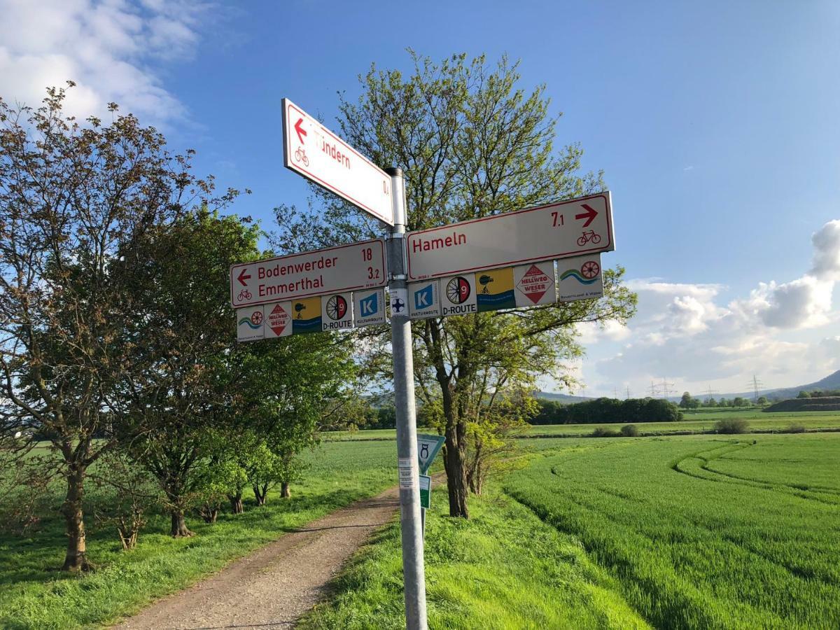 Ferienwohnung Hameln Direkt Am Weserradweg Hamelin Kültér fotó